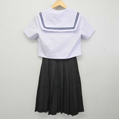 【中古】愛知県 吉良中学校 女子制服 2点 (セーラー服・スカート) sf070366