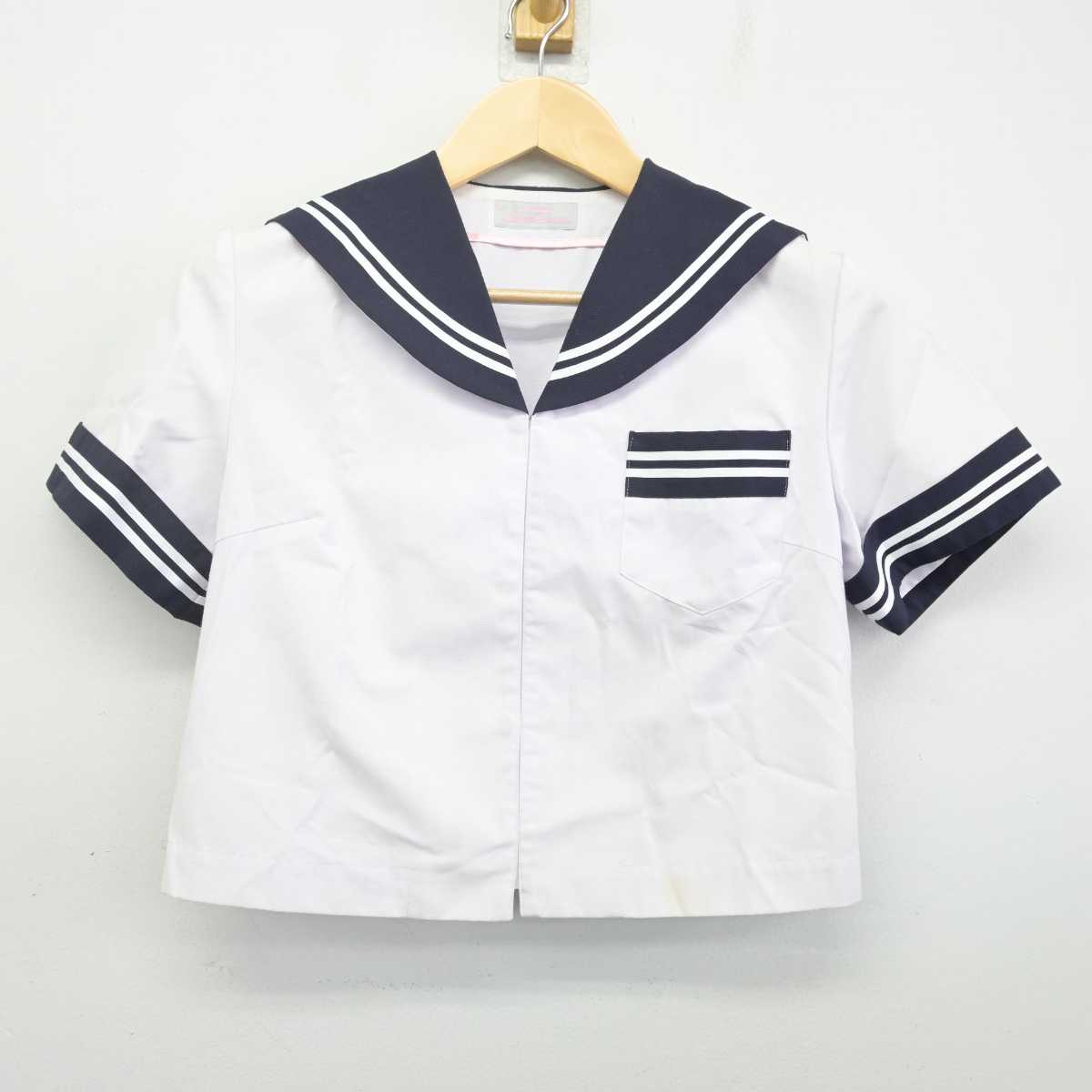 【中古】青森県 柏中学校 女子制服 1点 (セーラー服) sf070373