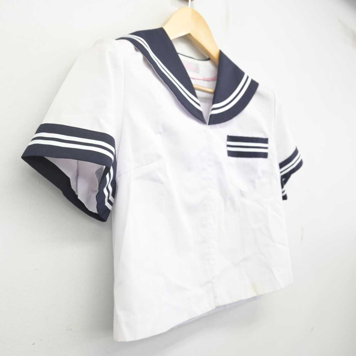 【中古】青森県 柏中学校 女子制服 1点 (セーラー服) sf070373