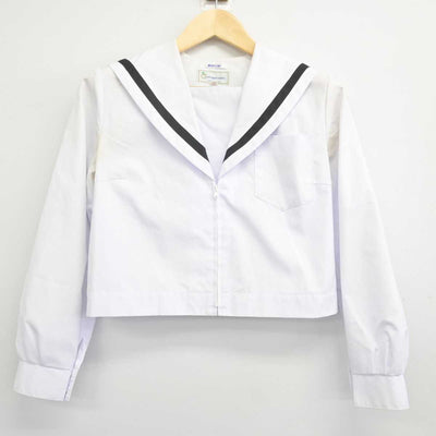 【中古】愛知県 名古屋西高等学校 女子制服 2点 (セーラー服) sf070380