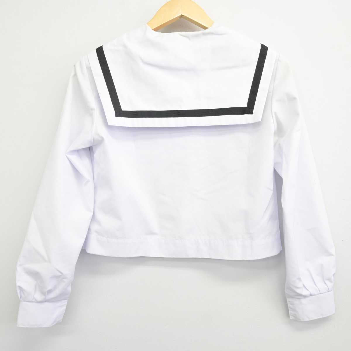 【中古】愛知県 名古屋西高等学校 女子制服 2点 (セーラー服) sf070380