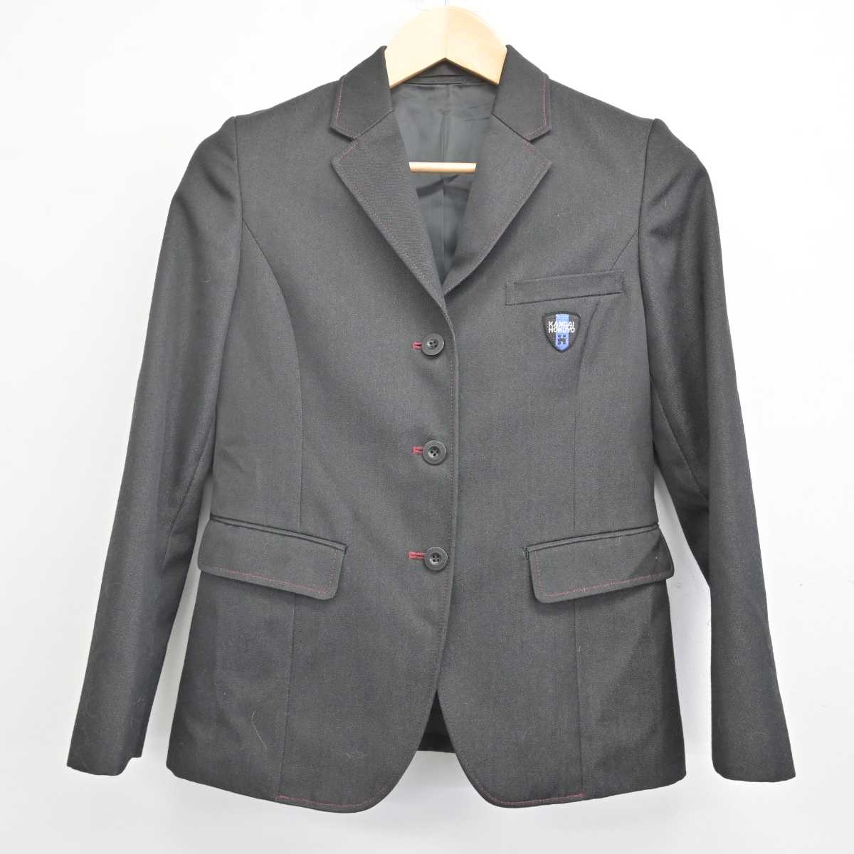 【中古】大阪府 関西大学北陽高等学校・中学校 女子制服 3点 (ブレザー・スカート) sf070389