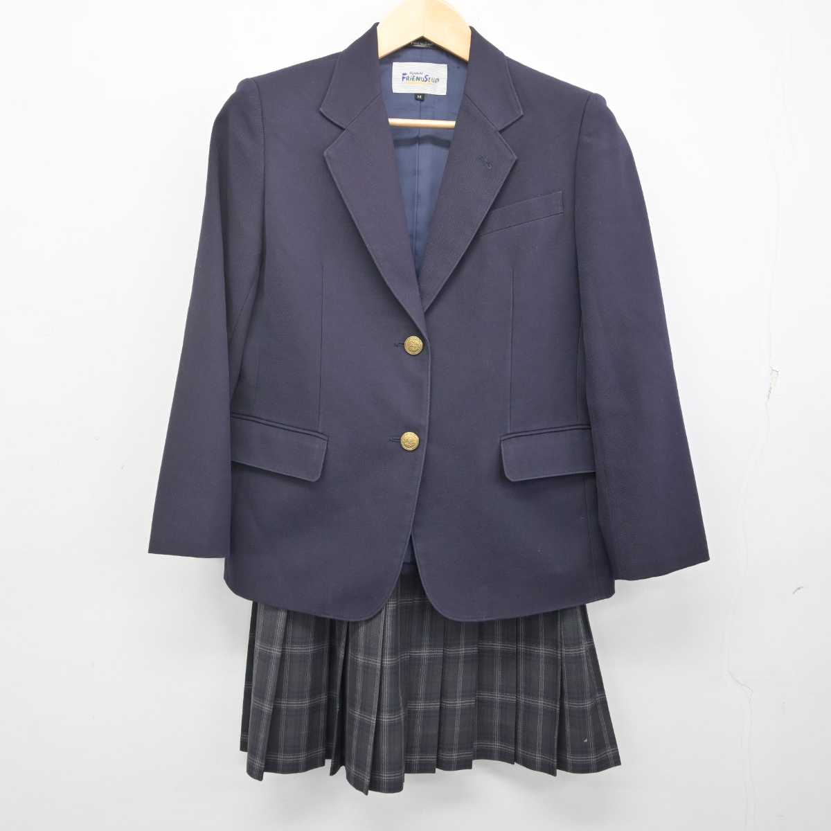 【中古】東京都 清泉中学校 女子制服 3点 (ブレザー・スカート) sf070400