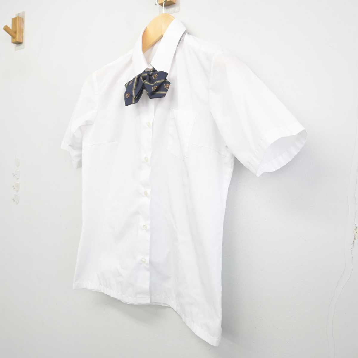 【中古】東京都 上水高等学校 女子制服 2点 (シャツ) sf070404