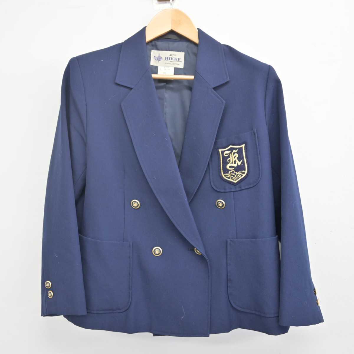 【中古】東京都 共栄学園中学高等学校 女子制服 3点 (ブレザー・スカート) sf070410