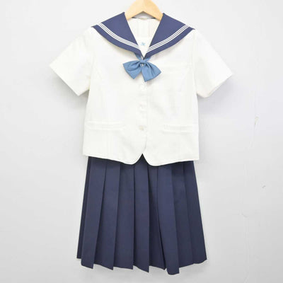 【中古】静岡県 磐田北高等学校 女子制服 3点 (セーラー服・スカート) sf070427