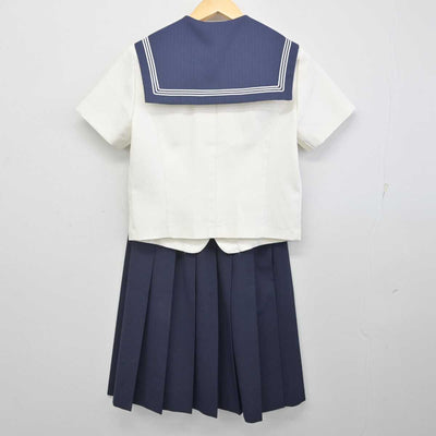 【中古】静岡県 磐田北高等学校 女子制服 3点 (セーラー服・スカート) sf070427