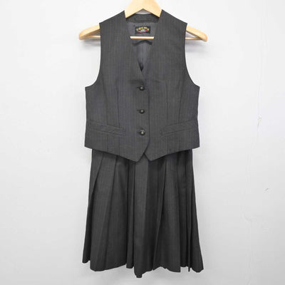 【中古】静岡県 日本大学三島高等学校・中学校/旧制服 女子制服 5点 (ブレザー・ベスト・スカート) sf070429