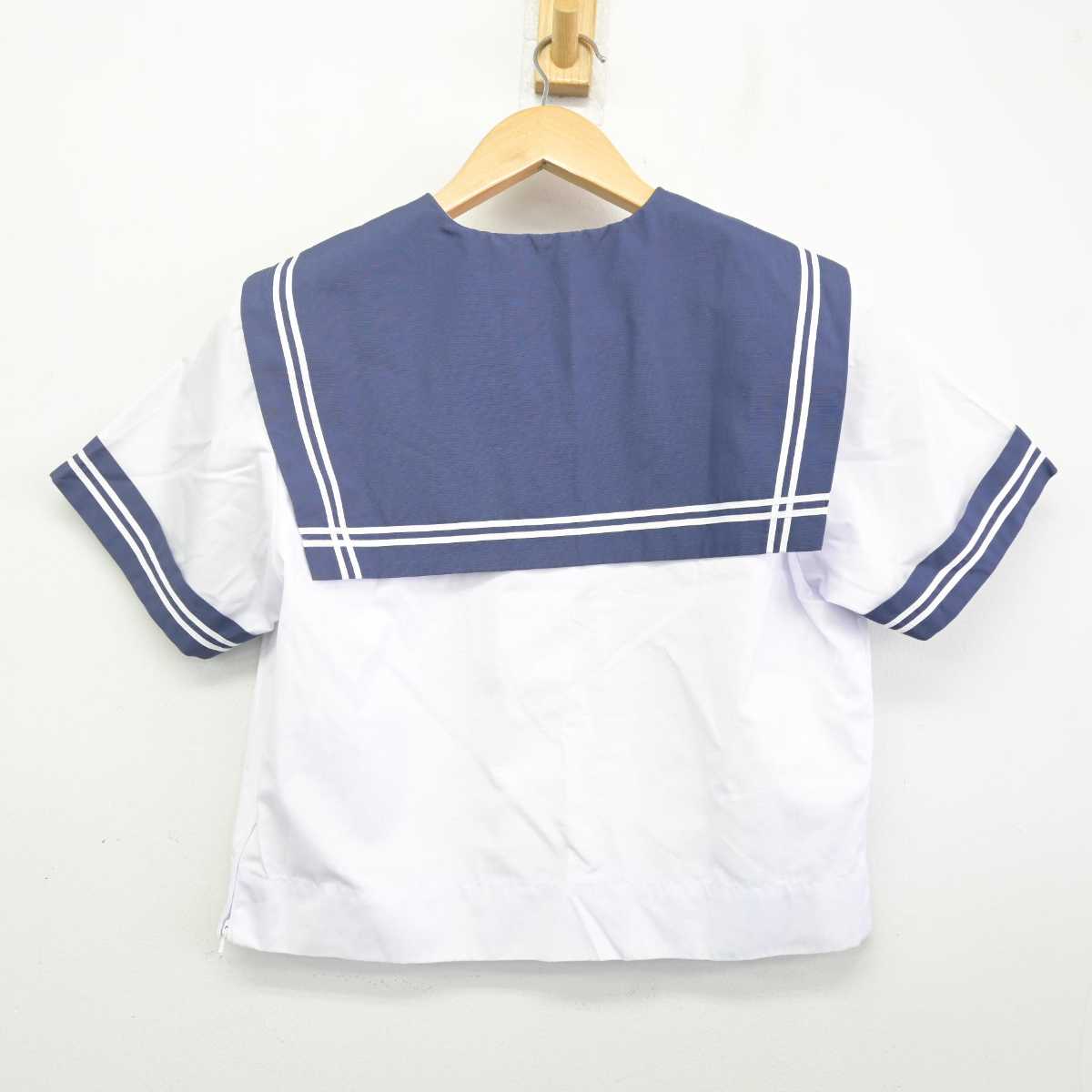 【中古】大阪府 北豊島中学校 女子制服 1点 (セーラー服) sf070441