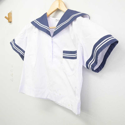 【中古】大阪府 北豊島中学校 女子制服 1点 (セーラー服) sf070441