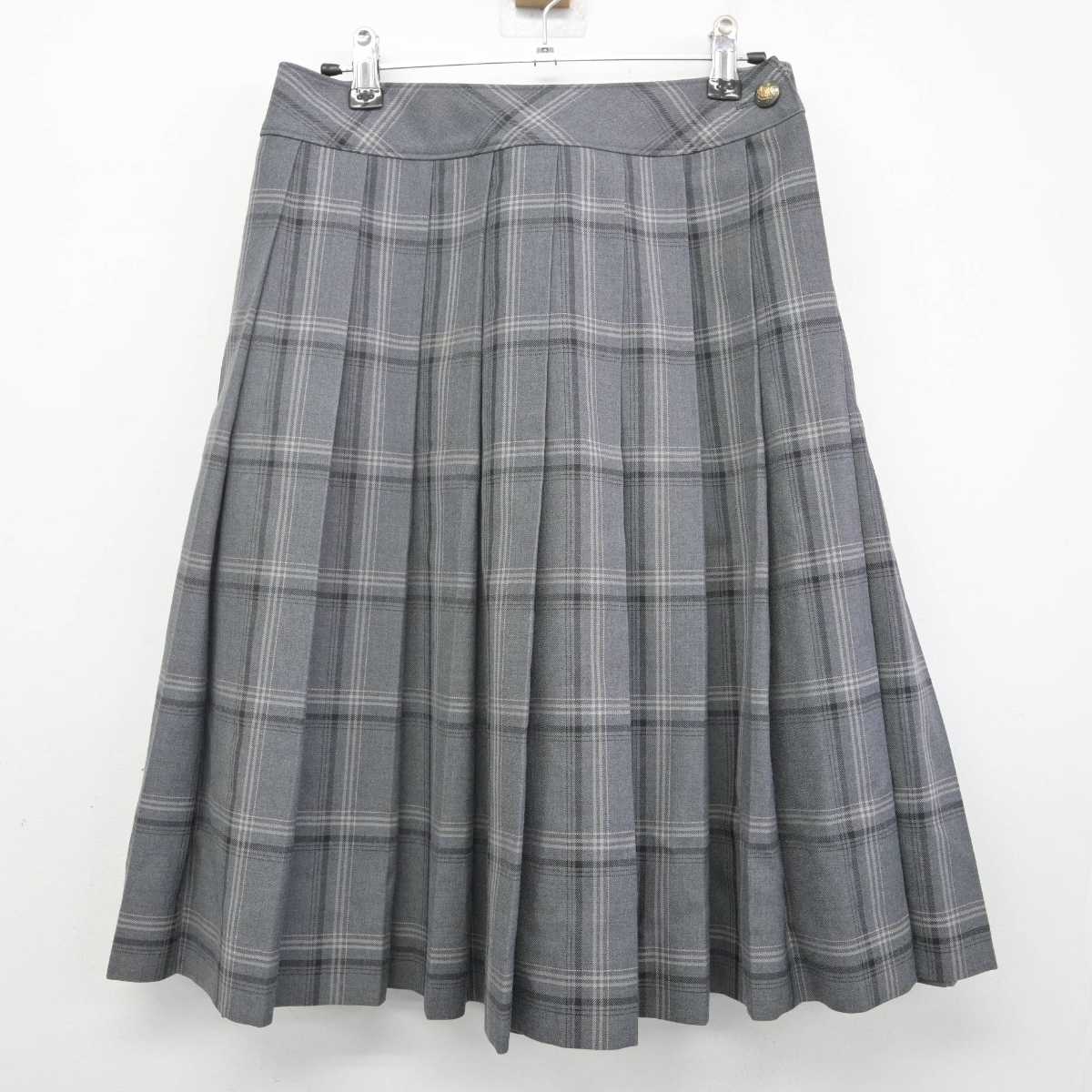 【中古】埼玉県 昌平高等学校 女子制服 4点 (シャツ・スカート) sf070447