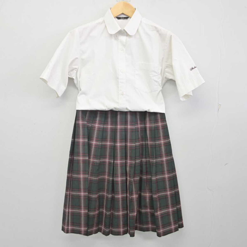 【中古】埼玉県 昌平高等学校 女子制服 3点 (シャツ・スカート) sf070448