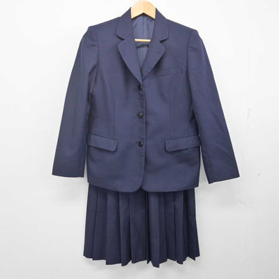 【中古】千葉県 船橋市立船橋高等学校 女子制服 3点 (ブレザー・ベスト・スカート) sf070452