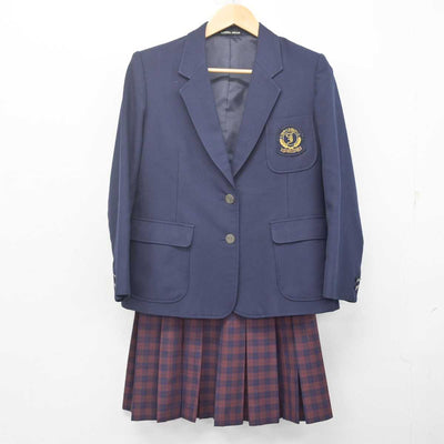 【中古】東京都 神代高等学校 女子制服 2点 (ブレザー・スカート) sf070461