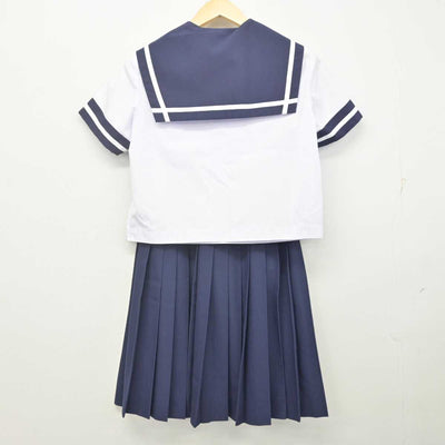 【中古】香川県 屋島中学校 女子制服 3点 (セーラー服・スカート) sf070469