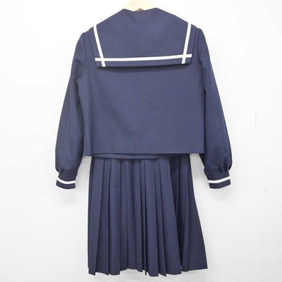 【中古】香川県 屋島中学校 女子制服 4点 (セーラー服・スカート) sf070470