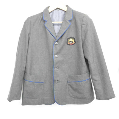 【中古】千葉県 暁星国際小学校 男子制服 2点 (ブレザー・ズボン) sf070476