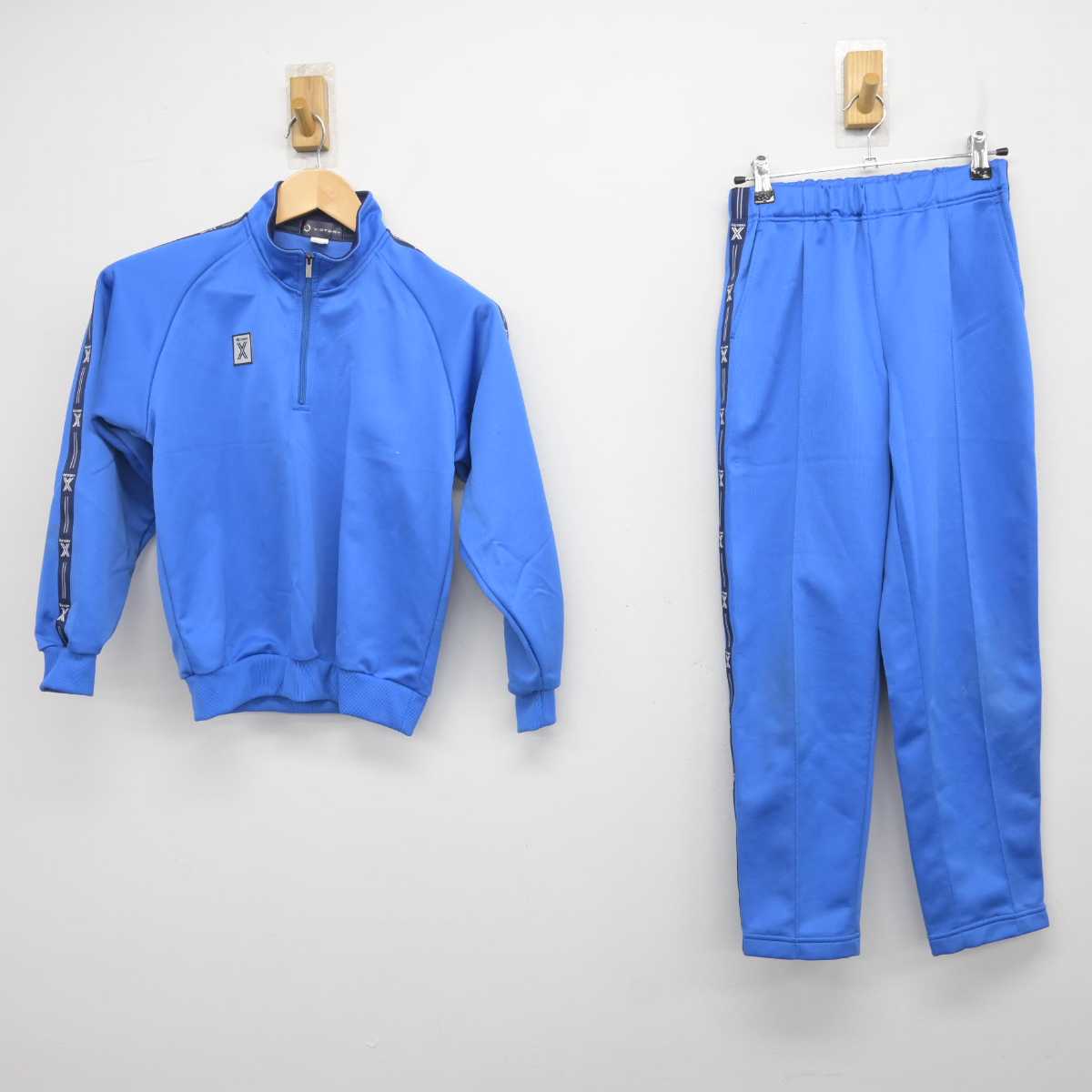 【中古】千葉県 暁星国際小学校 女子制服 2点 (ジャージ 上・ジャージ 下) sf070484