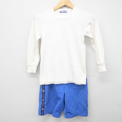 【中古】千葉県 暁星国際小学校 女子制服 2点 (体操服 上・体操服 下) sf070485