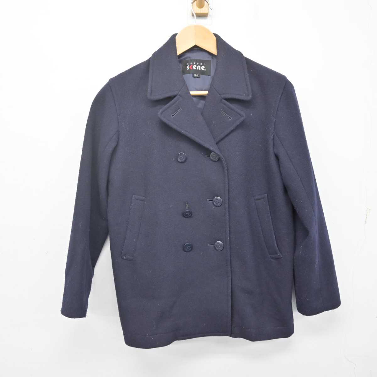 【中古】千葉県 暁星国際小学校 女子制服 1点 (コート) sf070490