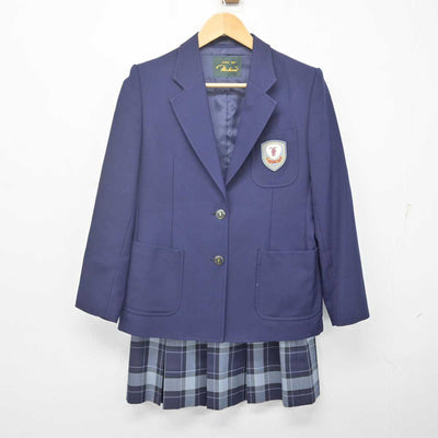 【中古】東京都 富士見中学高等学校 女子制服 2点 (ブレザー・スカート) sf070493