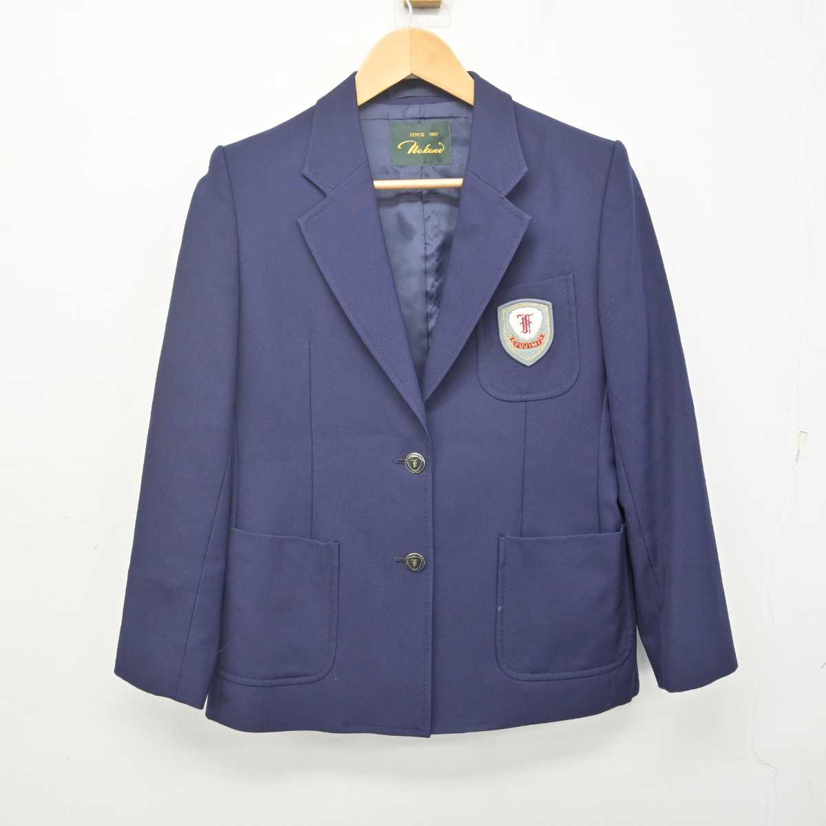 【中古】東京都 富士見中学高等学校 女子制服 2点 (ブレザー・スカート) sf070493