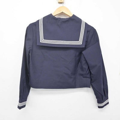 【中古】東京都 実践女子学園中学校・高等学校 女子制服 3点 (セーラー服・スカート) sf070497