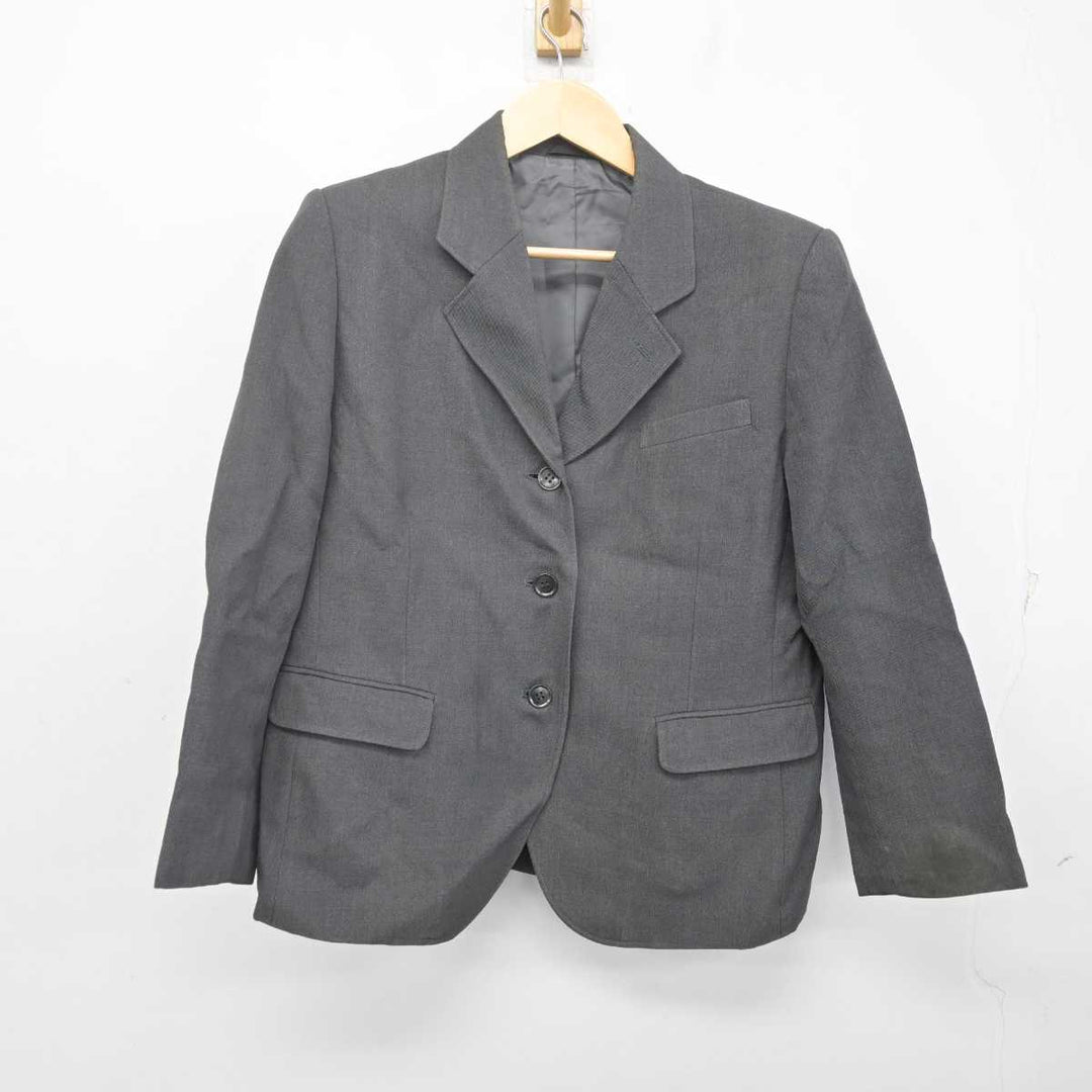 中古】東京都 三田中学校 女子制服 3点 (ブレザー・スカート