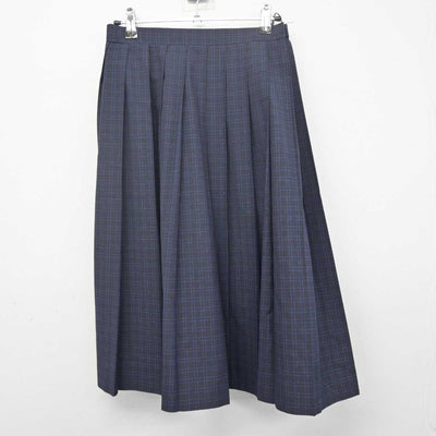 【中古】福岡県 福岡市内中学標準服 女子制服 2点 (シャツ・スカート) sf070538