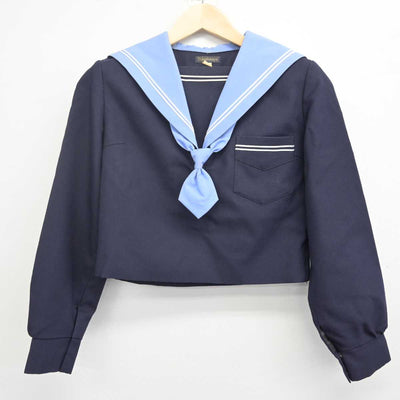 【中古】大阪府 泉陽高等学校 女子制服 3点 (セーラー服・スカート) sf070539