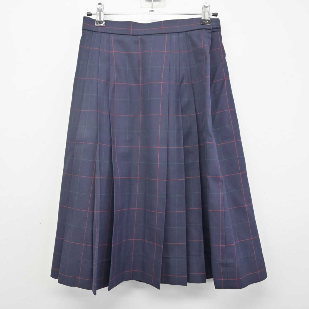 【中古】岡山県 香和中学校 女子制服 3点 (ブレザー・スカート) sf070541