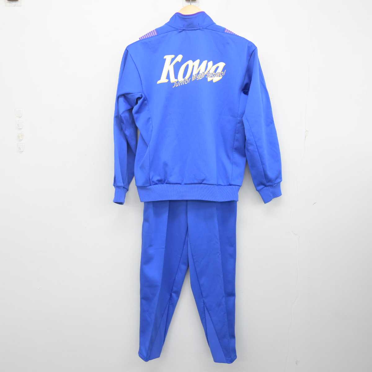 【中古】岡山県 香和中学校 女子制服 2点 (ジャージ 上・ジャージ 下) sf070543