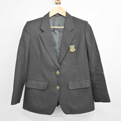 【中古】京都府 花園中学校 女子制服 3点 (ブレザー・スカート・スカート) sf070548