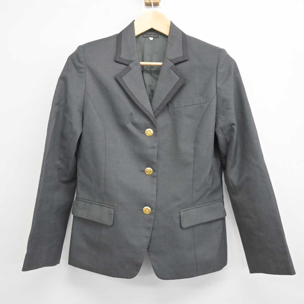 【中古】北海道 芸術高等学校 女子制服 3点 (ブレザー・スカート) sf070549