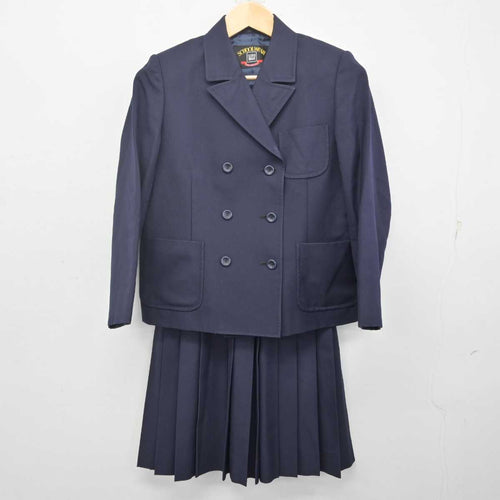 【割引直売】岡山 東商業高校 女子 学生服 ブレザー スカート 学生服