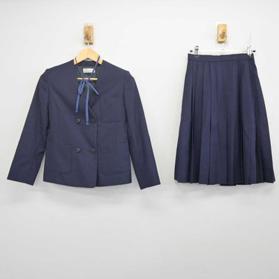 【中古】北海道 琴似中学校 女子制服 3点 (ブレザー・スカート) sf070559