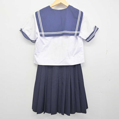 【中古】大阪府 北豊島中学校 女子制服 2点 (セーラー服・スカート) sf070562