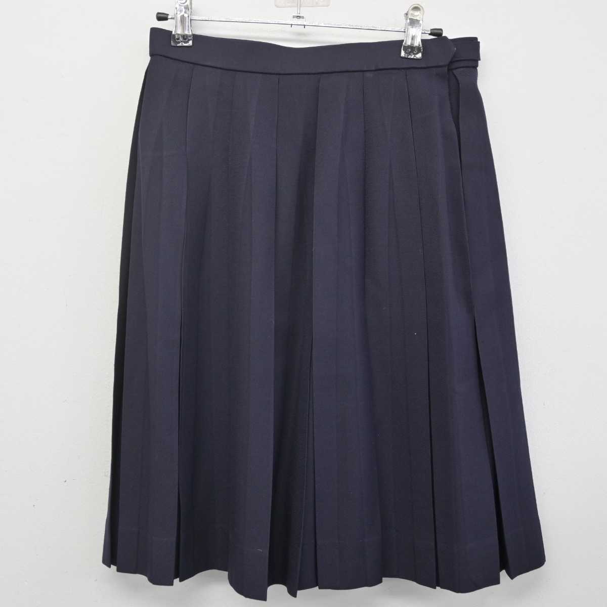 【中古】埼玉県 新座総合技術高等学校 女子制服 3点 (ブレザー・スカート) sf070576