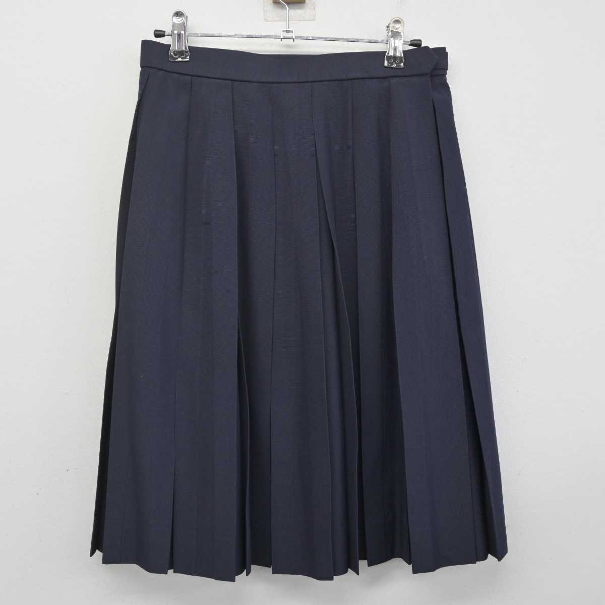 【中古】埼玉県 坂戸市立桜中学校 女子制服 2点 (ベスト・スカート) sf070578