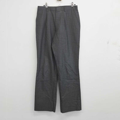 【中古】北海道 立命館慶祥高等学校 男子制服 4点 (ブレザー・シャツ・ズボン) sf070584