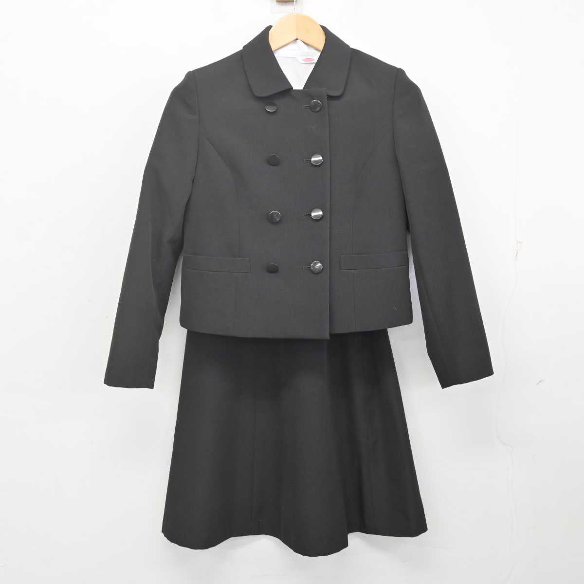 【中古】徳島県 富岡西高等学校 女子制服 3点 (ブレザー・シャツ・スカート) sf070588