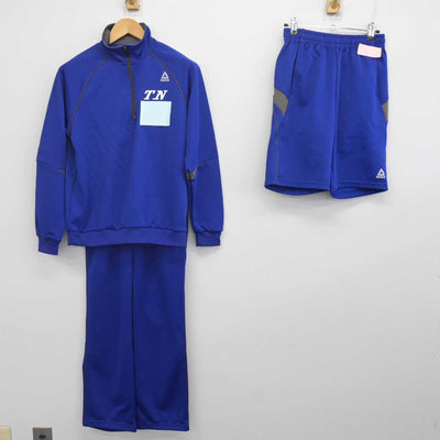 【中古】徳島県 富岡西高等学校 女子制服 3点 (ジャージ 上・ジャージ 下・体操服 下) sf070590