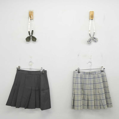 【中古】東京都 日本大学第二高等学校 女子制服 4点 (スカート・スカート) sf070599