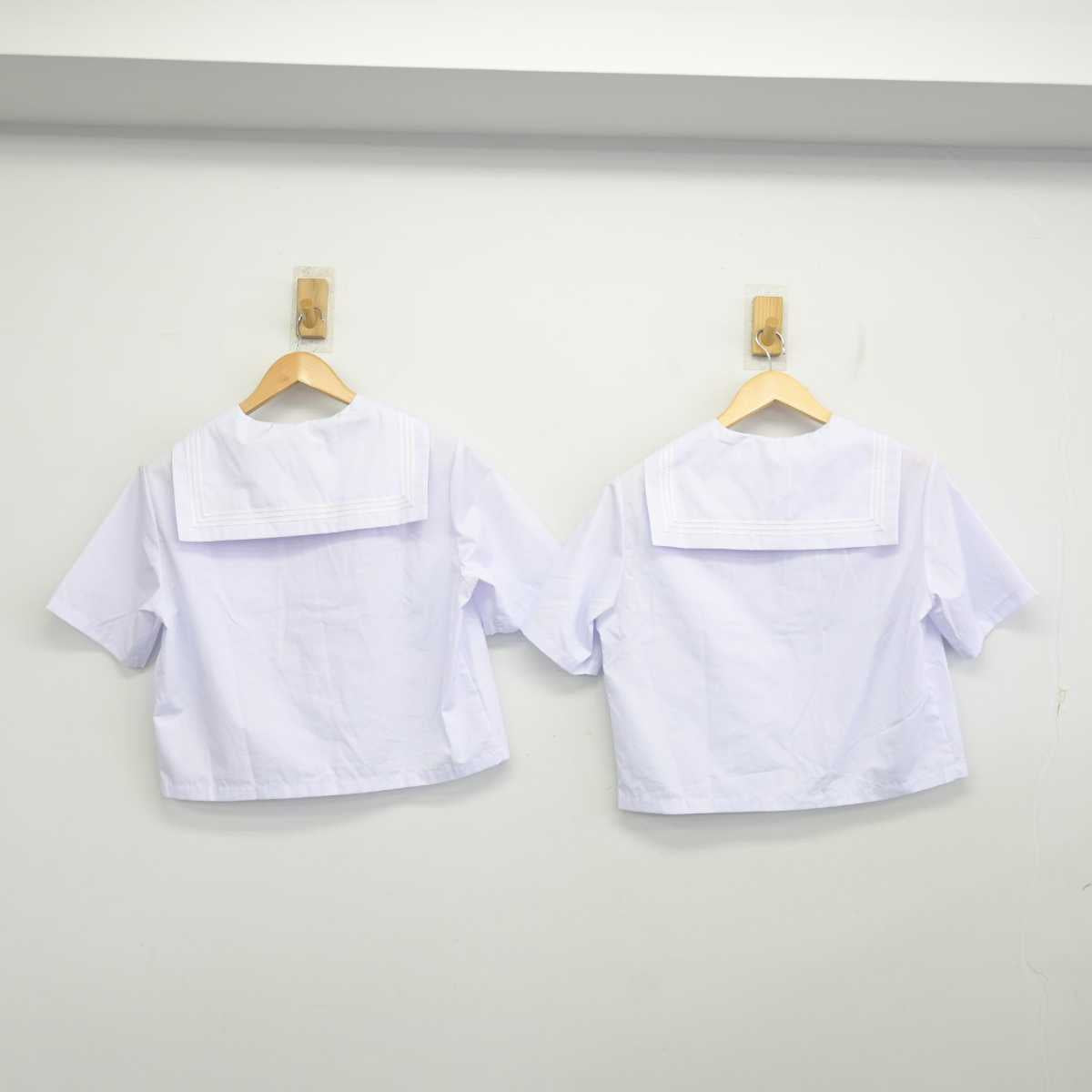 【中古】兵庫県 上郡高等学校 女子制服 3点 (セーラー服) sf070606