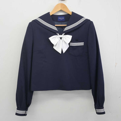 【中古】兵庫県 那波中学校 女子制服 2点 (セーラー服・スカート) sf070607