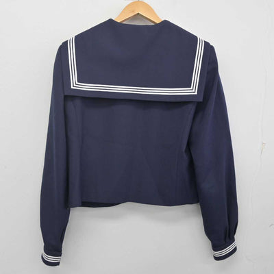 【中古】兵庫県 那波中学校 女子制服 2点 (セーラー服・スカート) sf070607