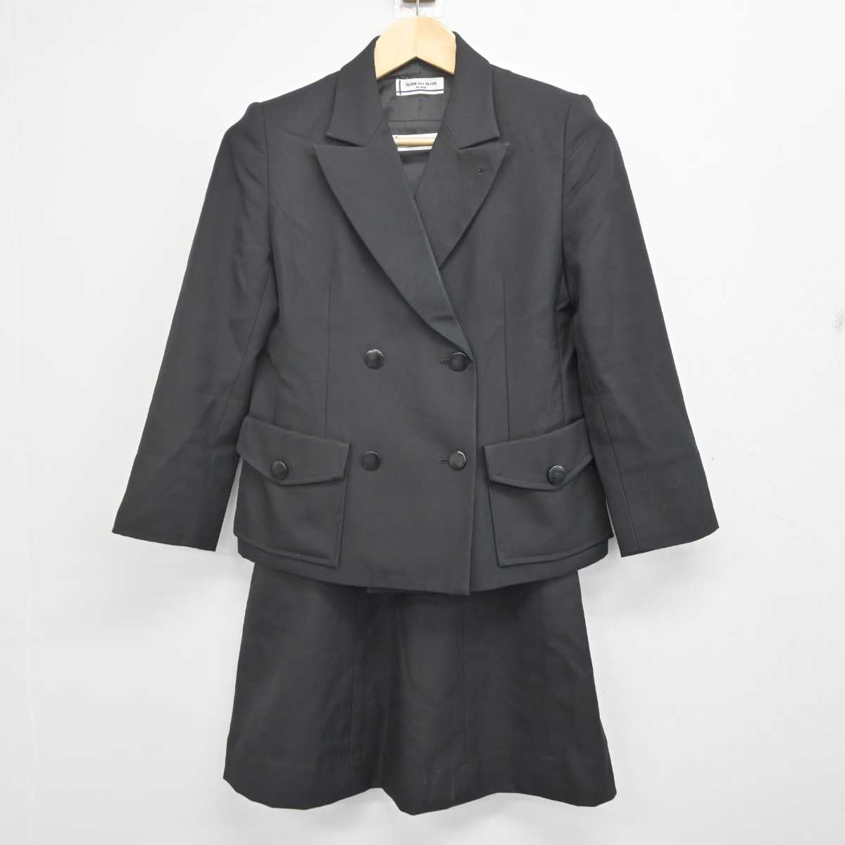 【中古】群馬県 館林女子高等学校 女子制服 3点 (ブレザー・ジャンパースカート) sf070638