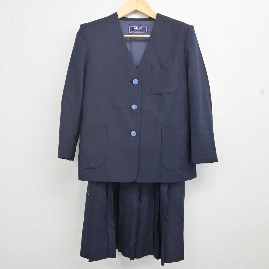 中古】群馬県 館林市立第四中学校 女子制服 3点 (ブレザー・ジャンパースカート・スカート) sf070639 | 中古制服通販パレイド