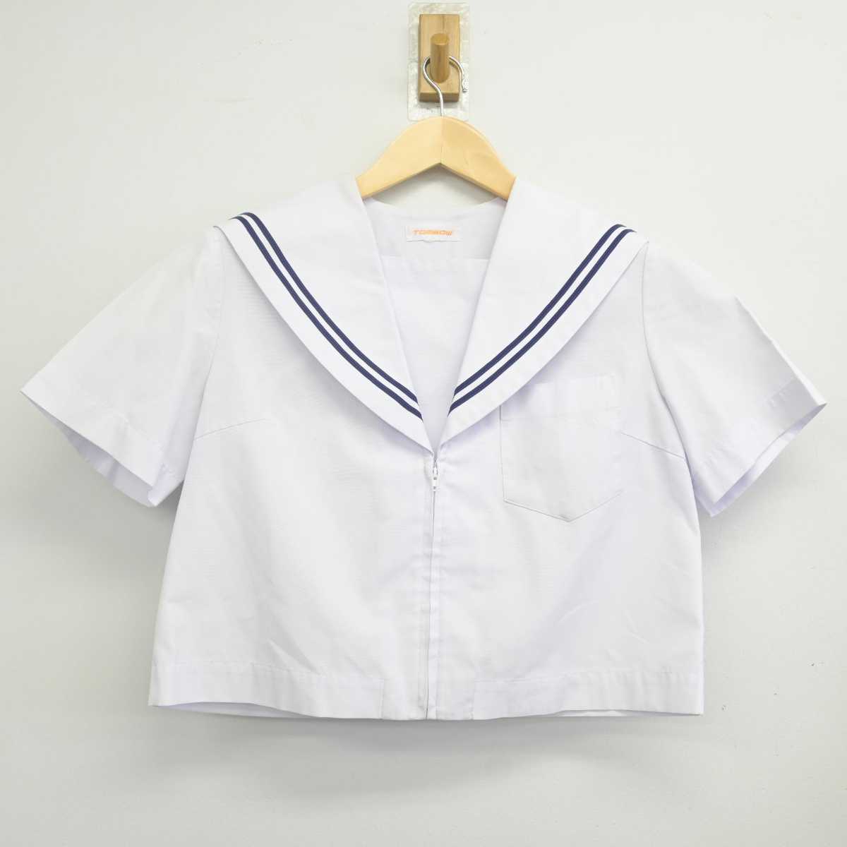 【中古】愛知県 矢作北中学校 女子制服 2点 (セーラー服・スカート) sf070663