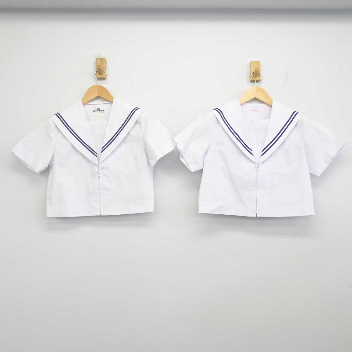 【中古】愛知県 矢作北中学校 女子制服 2点 (セーラー服・セーラー服) sf070664